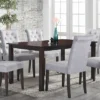 Universal Table with 6 Ingrid Chairs