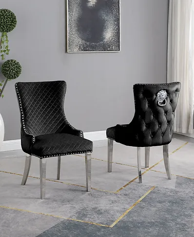 Royal Black Chair