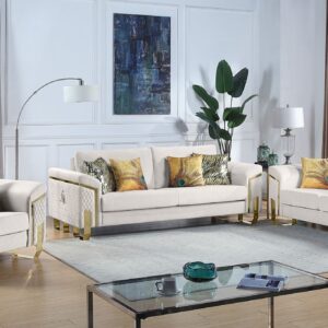 Maserati 3PC Sofa Set