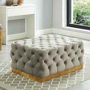 Portia Ottoman Grey 2838-GR