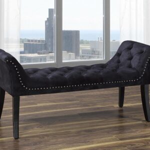 Jasmine Black Bench 5809-GR