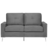 Rita 2 Pcs Sofa Set Grey 2