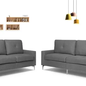 Rita 2 Pcs Sofa Set Grey