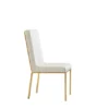 Angelina Chairs Ivory Gold 1
