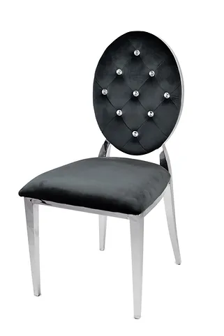 Diamond Black Chairs 3