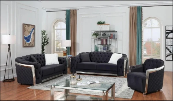 Miranda 3 Piece Living Room Set