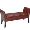 ACCENT BENCH - RED