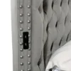 HAZEL Luxury Grey Bed (B423) 4